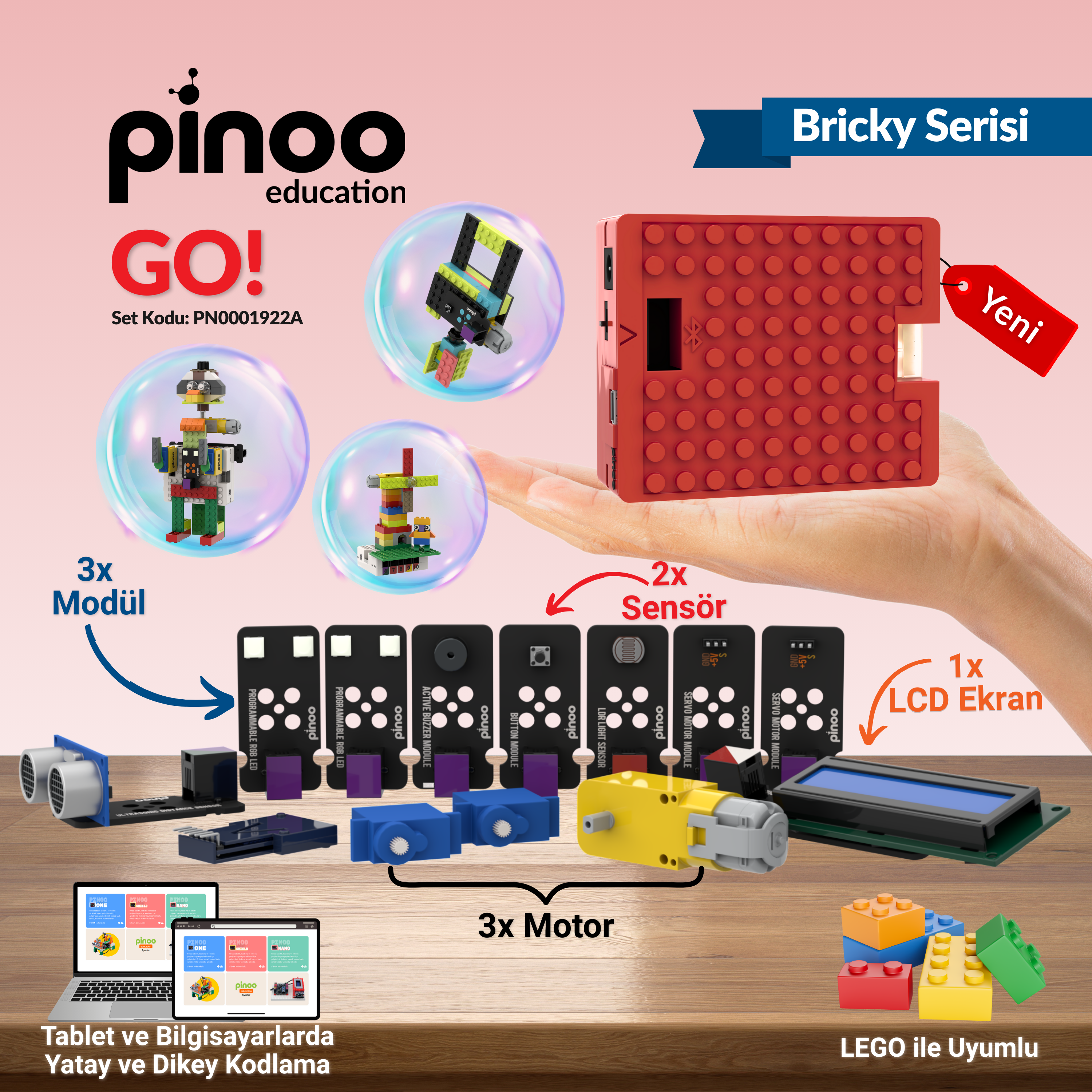 Pinoo Go Bricky – Pinoo Robotics