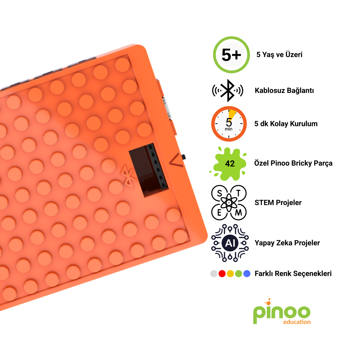 PinooBot Bricky – Pinoo Robotics