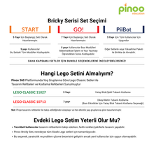 Görseli Galeri görüntüleyiciye yükleyin, Pinoo Education Start | Bricky Serisi