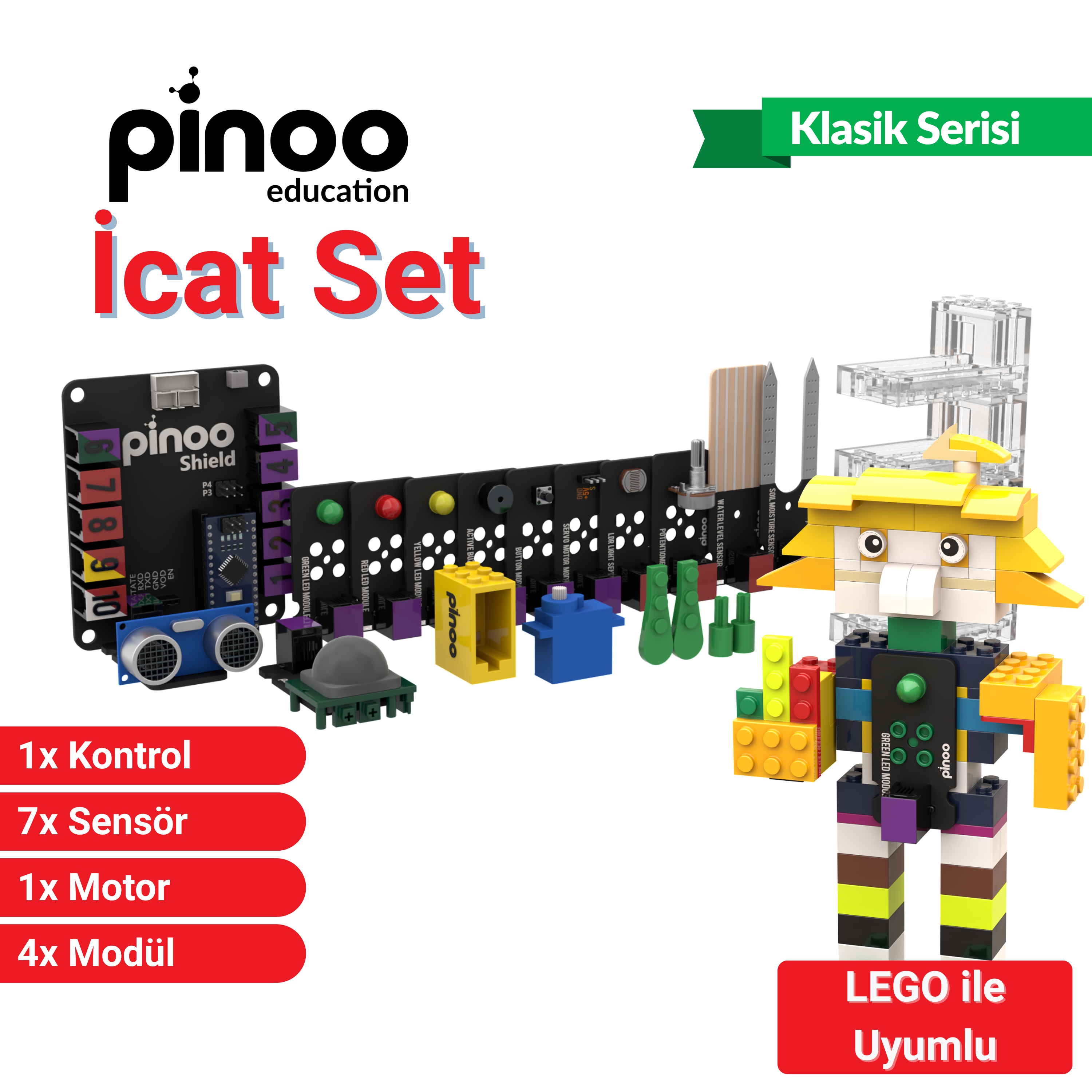 Pinoo İcat Set Bricky – Pinoo Robotics