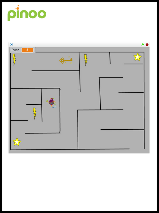 Labyrinthspiel mit Pinoo