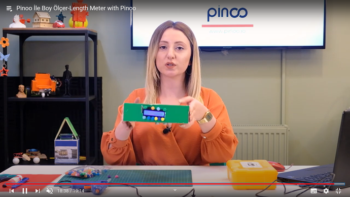 Height Meter with Pinoo