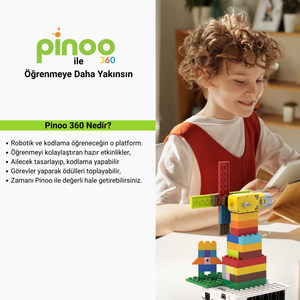 Pinoo Tam Set | Robotik ve Kodlama Seti | Klasik Serisi